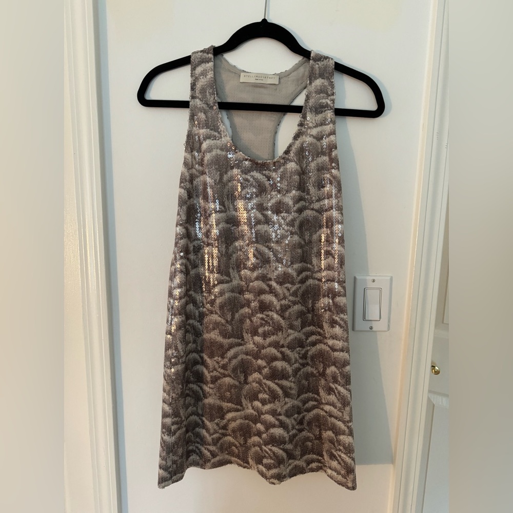 Stella McCartney Sequin Mini Dress Size 38